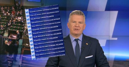 Bezlitosne 5 minut. TVN pokazał nie tylko paski z "Wiadomości"