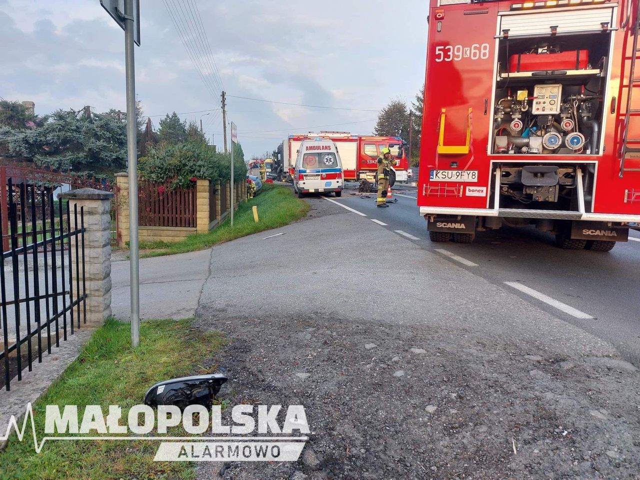 Wypadek w Makowie Pdhalańskim