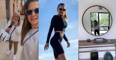 Anna Lewandowska zabrała mamę na "wyjazd służbowy" pod palmy (ZDJĘCIA)