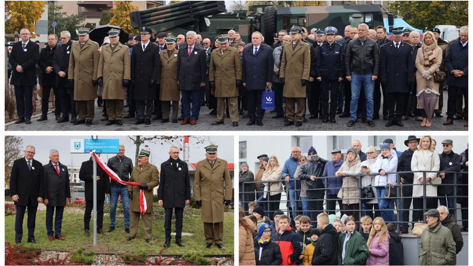 Nadanie rondu nazwy &#34;Pleszewskich Przeciwpancerniaków&#34;