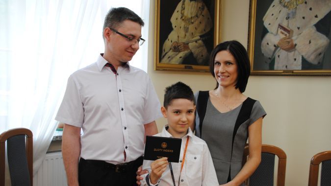 Kamil Wroński z Lublina indeks Politechniki Lubelskiej odebrał 10 października.