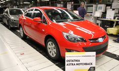 Gliwice. Z taśm fabryki Opla zjechała ostatnia astra sedan