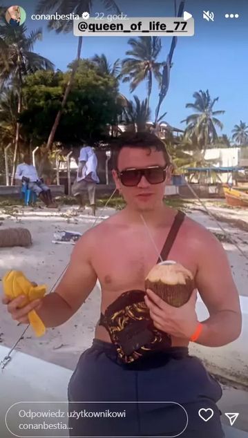 Conan pochwalił się zdjęciami z Kenii