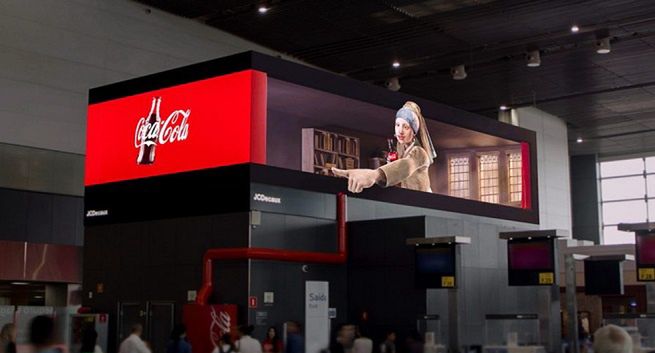 Arcydzieło sztuki wykorzystane w reklamie Coca-Coli