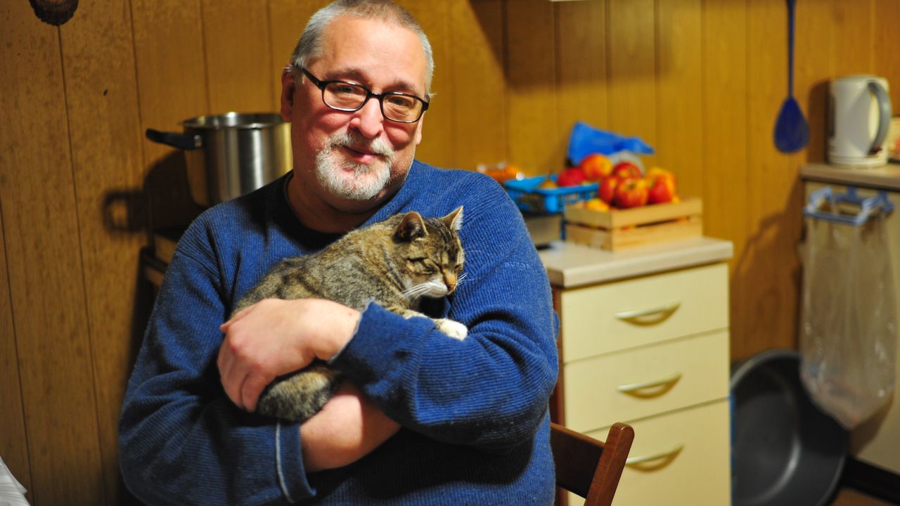 Maciej od kotów potrzebuje szczęścia