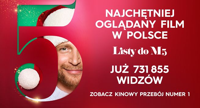 „Listy do M. 5” zobaczyło już ponad 700 tys. widzów