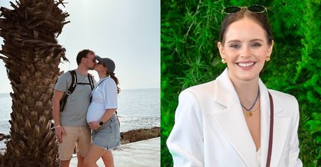 Ciężarna Olga Kalicka nadaje z Teneryfy w objęciach ukochanego
