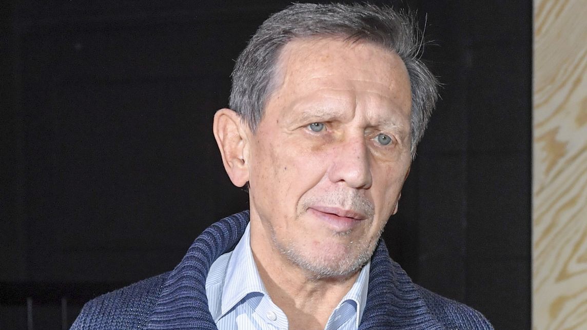 Jan Englert, zdjęcie z próby spektaklu "Sonata jesienna".