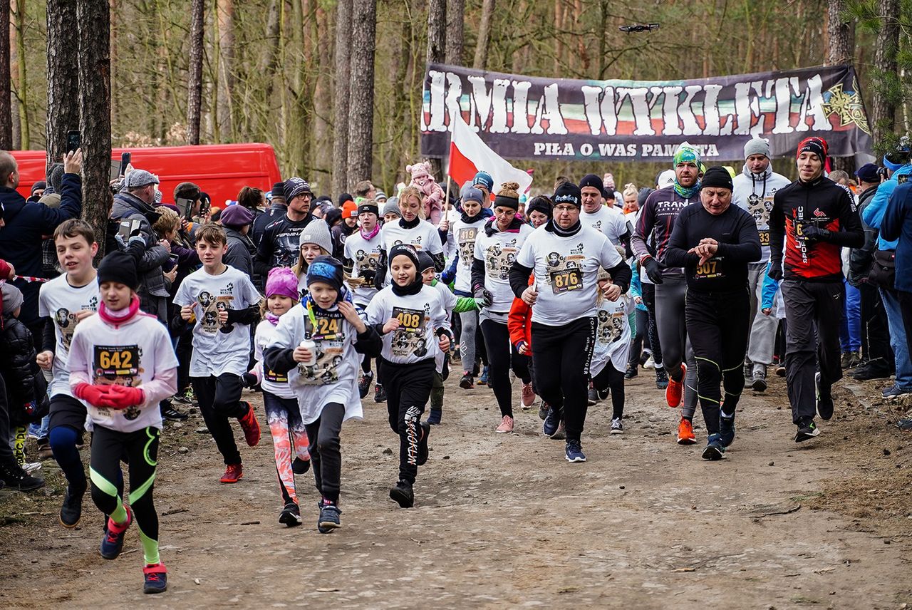 Bieg Tropem Wilczym w Pile