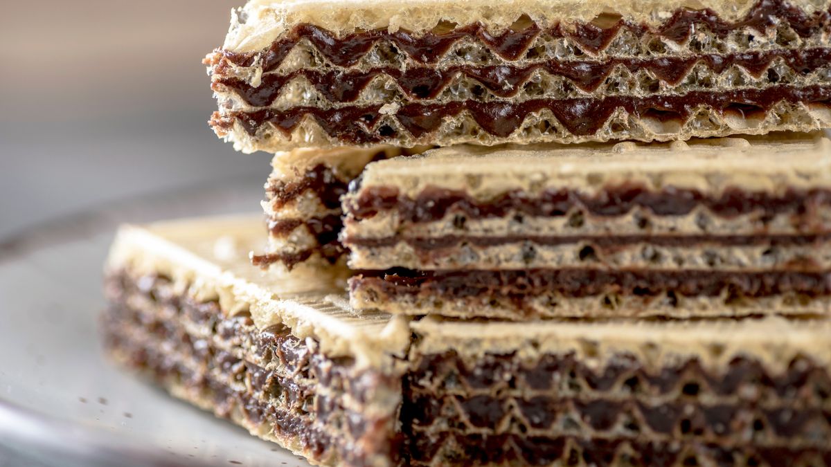 Wafle z mlekiem w proszku to prawdziwy przysmak PRL-u