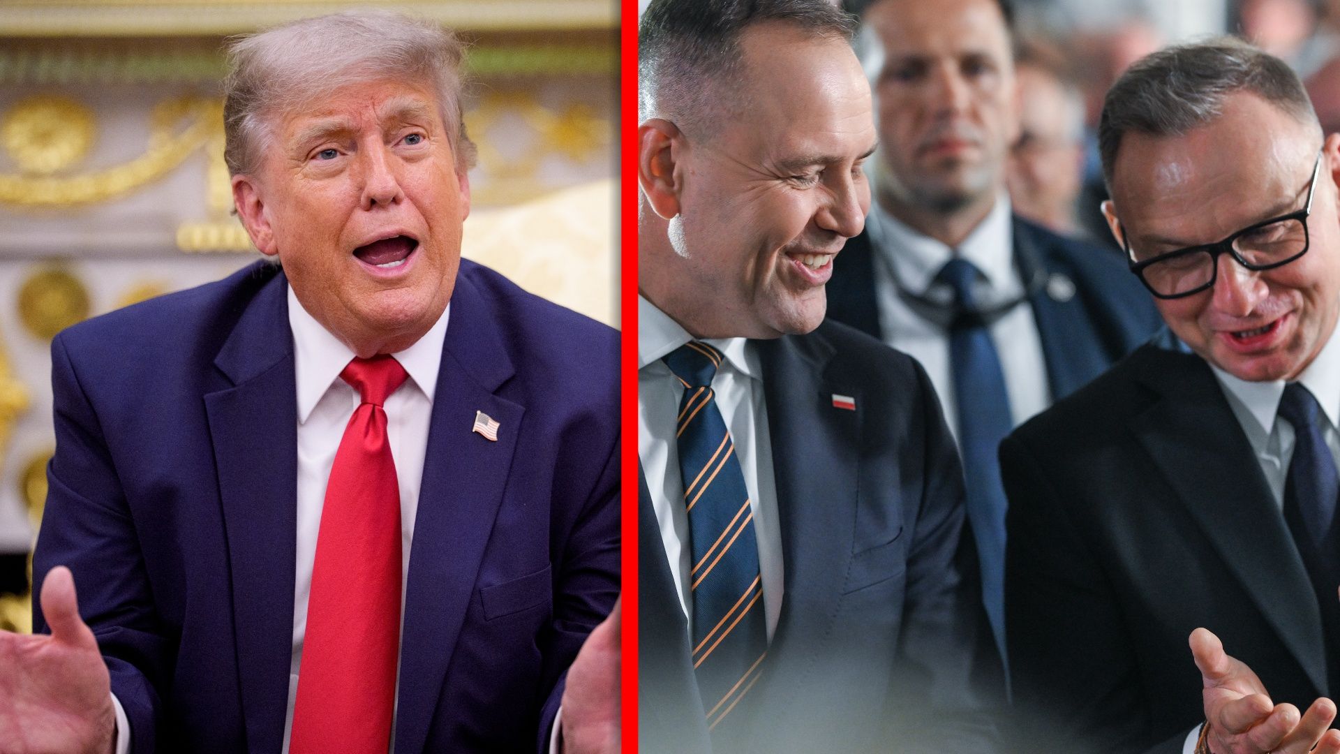 Trump: „W ogóle nie lubiłem Dudy" — przy okazji spotkania z Rutto