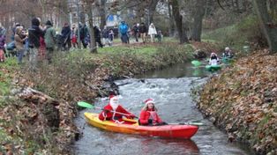 Gorzów: Mikołaje na kajakach przepłyną Kłodawką