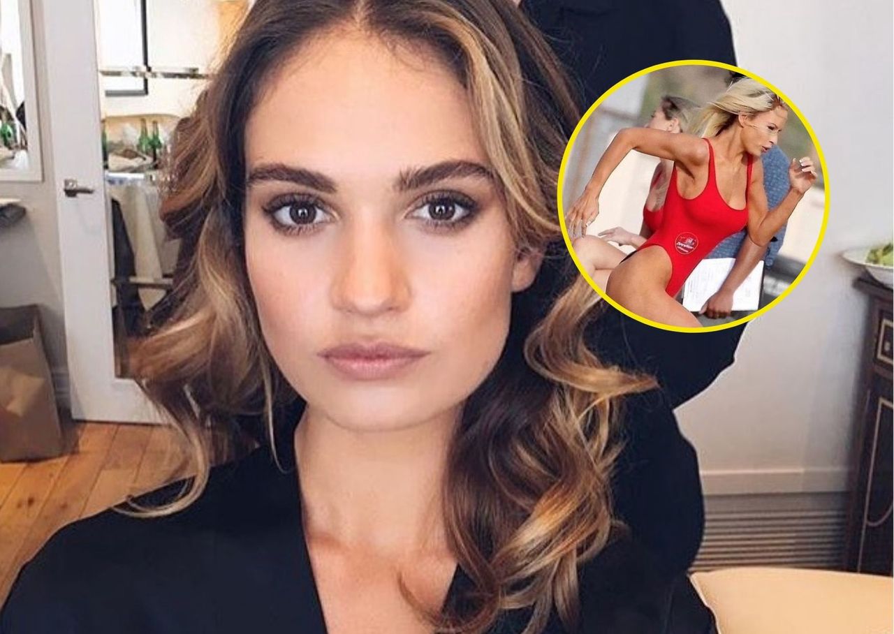 Lily James wcieliła się w Pamelę Anderson 