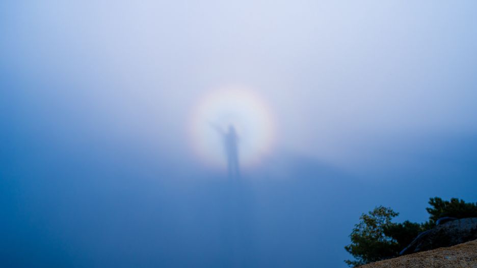 Widmo Brockenu to zjawisko, które można zobaczyć także w Tatrach