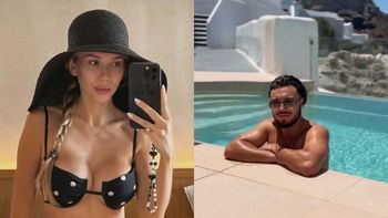 Narzeczona Leona Myszkowskiego eksponuje NOWY BIUST na urlopie z ukochanym (FOTO)