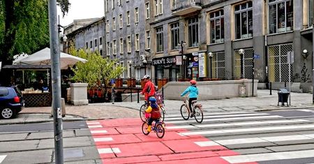 Gliwice. Z centrum do Sośnicy bez zsiadania z roweru