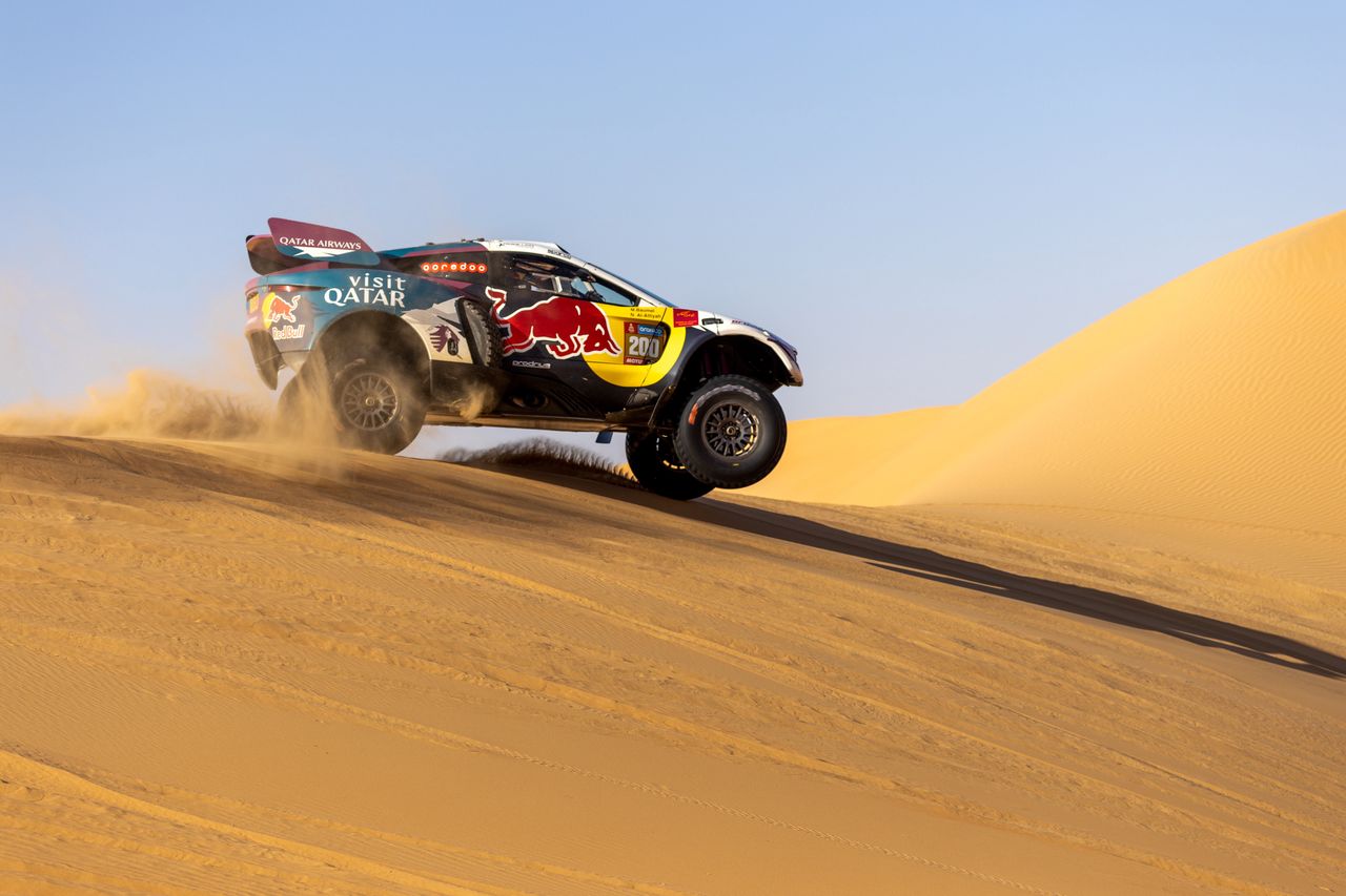 Nasser Al-Attiyah podczas rajdu Dakar 2024