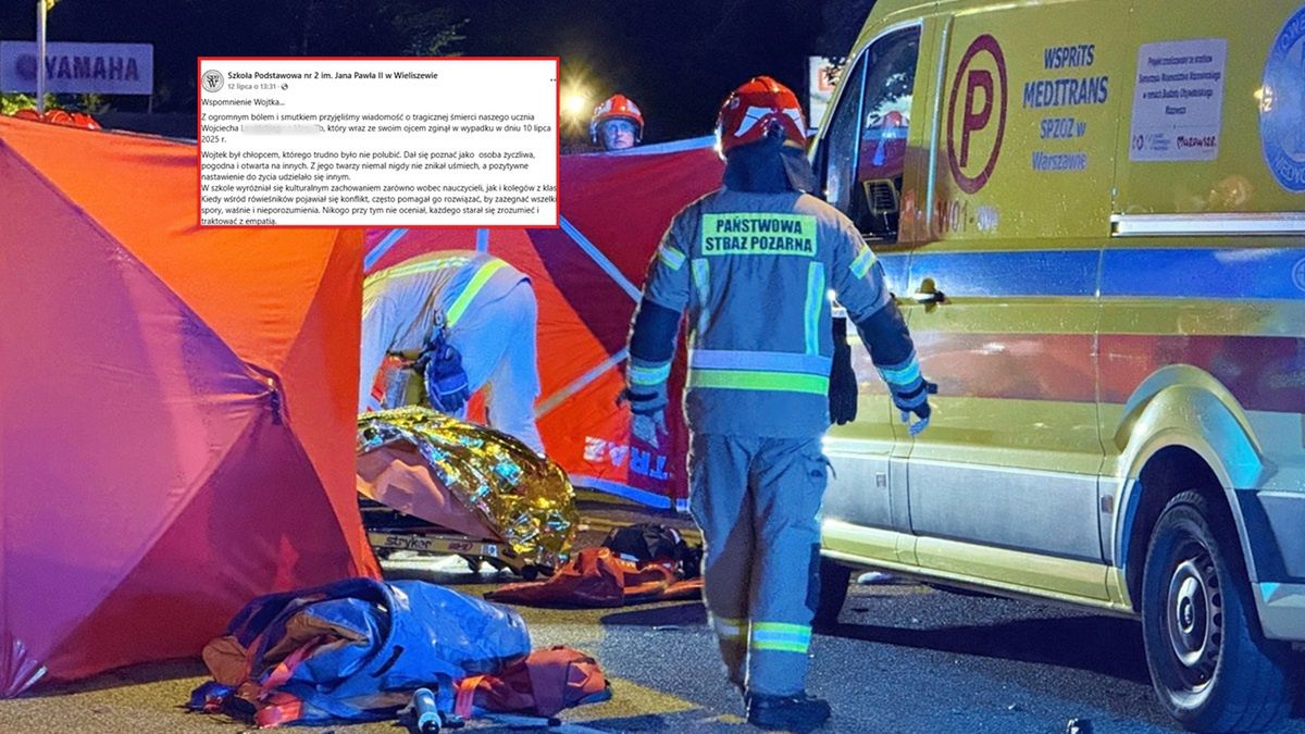 Szkoła pożegnała zmarłego 13-latka.