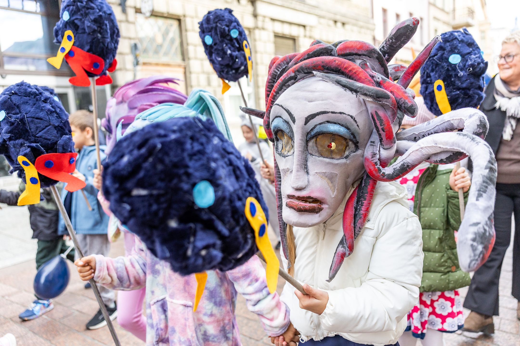 Parada przed festiwalem Spotkania 