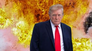Użyje "matki wszystkich bomb"? Wymijająca odpowiedź Trumpa