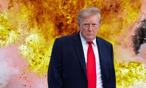 Użyje "matki wszystkich bomb"? Wymijająca odpowiedź Trumpa