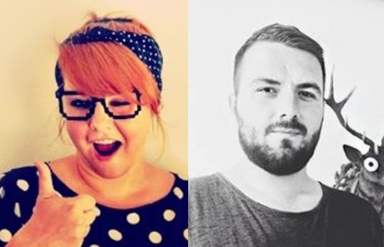 Michał Rudek i Irena Mrozek w dziale kreacji Cheil Polska