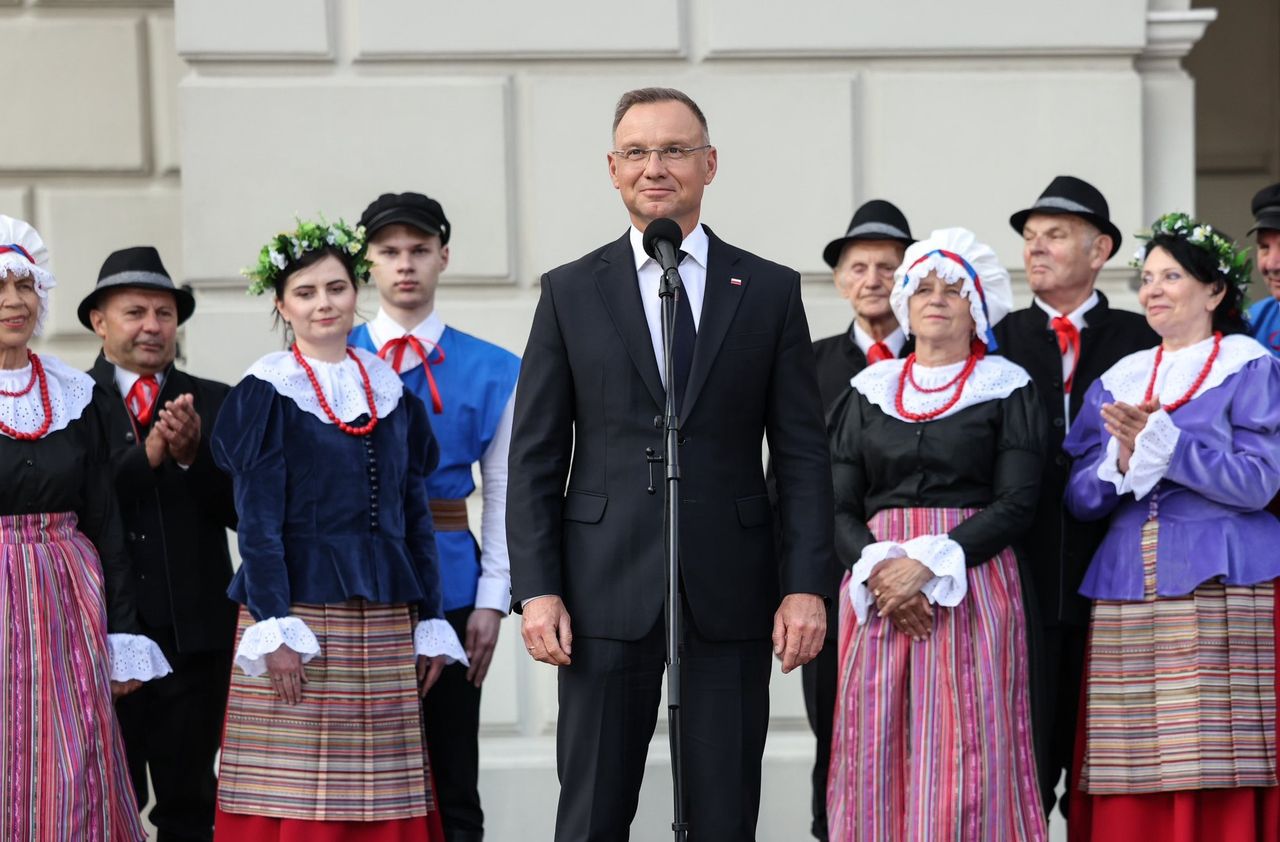 Andrzej Duda na spotkaniu z mieszkańcami powiatu kaliskiego