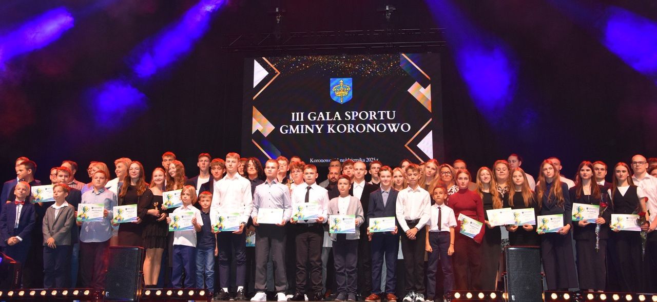 Koronowo: Nagrodzono najlepszych trenerów i zawodników