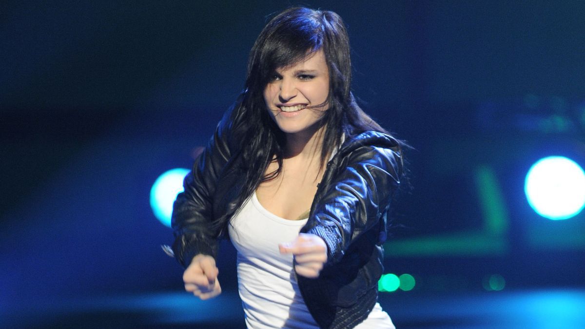 Ilona Bekier na scenie programu "You can dance"