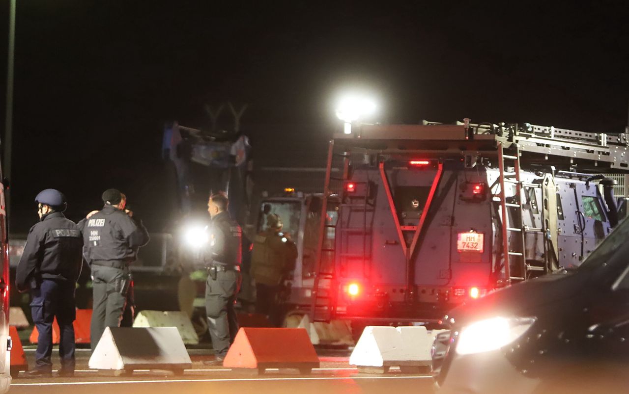 Escalating police presence at Hamburg Airport amidst grave situation