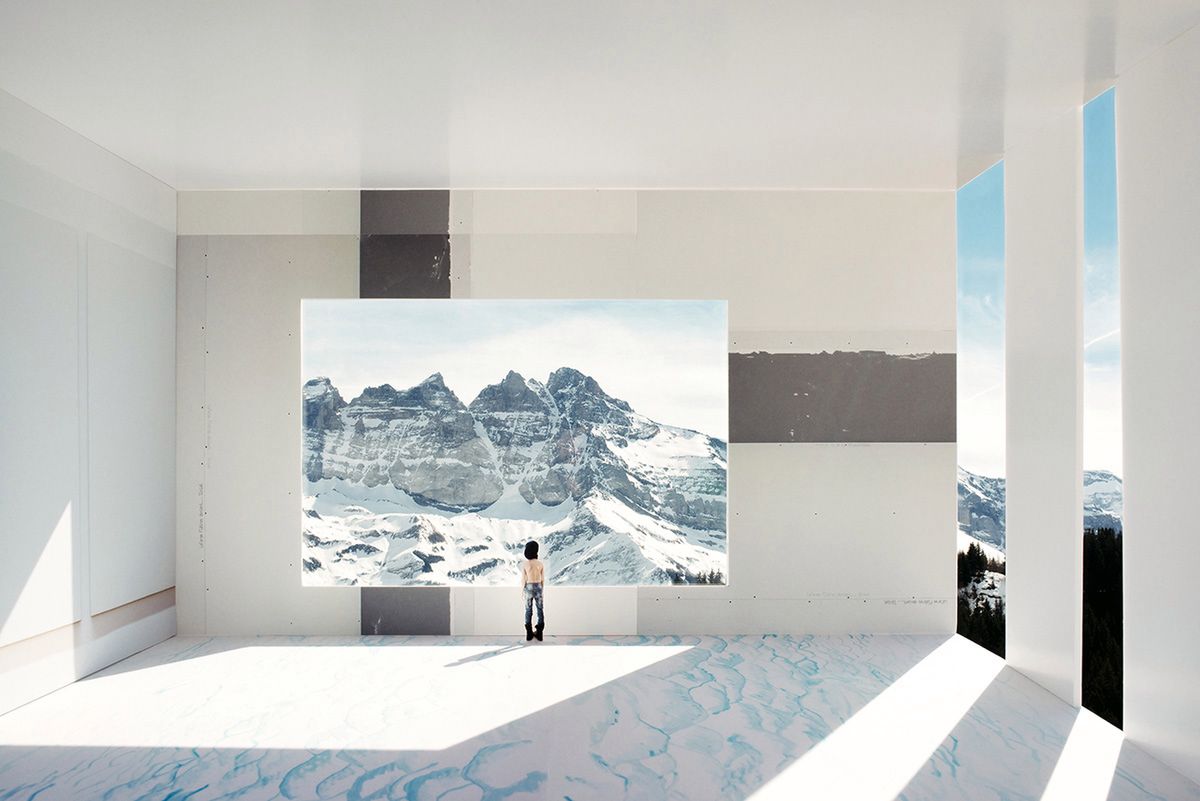 Zimne, surrealistyczne krajobrazy Ilki Kramer 5