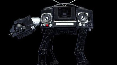 niezłe gadżety: Boombox w kształcie AT-AT 1