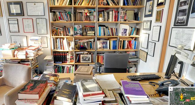 Agora przygotowała wirtualny spacer po redakcji „Gazety Wyborczej” i gabinecie Adama Michnika