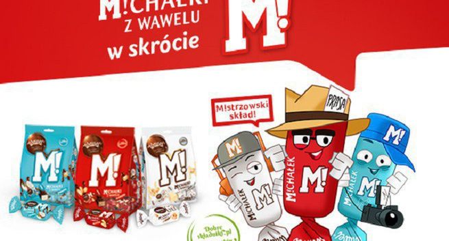 Cukierki Michałki skracają nazwę do M!