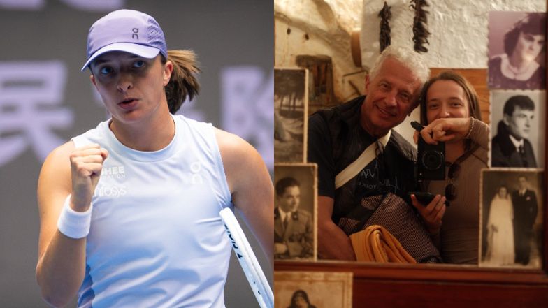 Iga Świątek pokazała zdjęcie z tatą