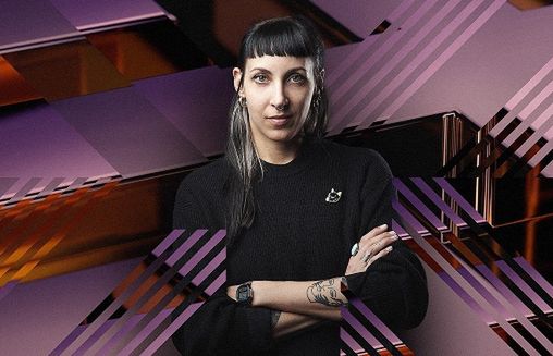 Janka Szwykowska w dziale kreacji VML