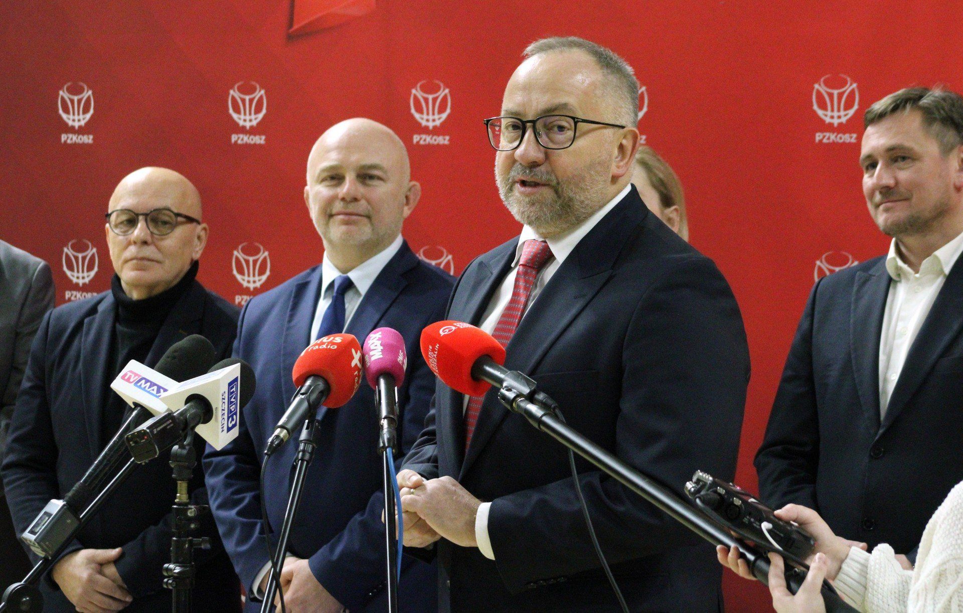 KONFERENCJA PRASOWA PREZESA PZKOSZ GRZEGORZA BACHAŃSKIEGO