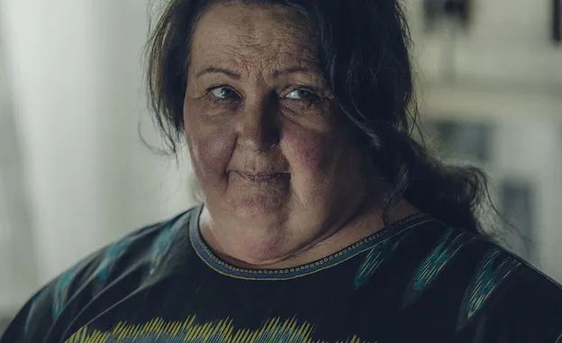 Anna Dymna w "Wielkiej wodzie"