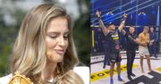 Karolina Pisarek świętuje zwycięstwo Rogera Salli w oktagonie, pozując z jego pucharem. Fani grzmią: "Daj błyszczeć mężowi!" (FOTO)