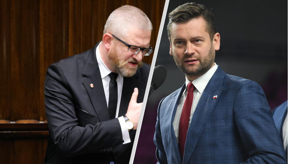 Grzegorz Braun i Kamil Bortniczuk