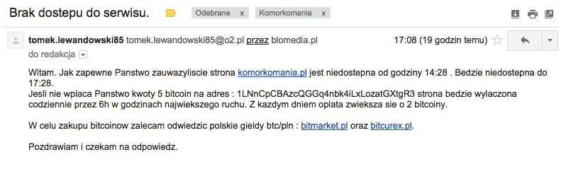 Komórkomania jest szantażowana przez cyberprzestępcę. Oto nasza odpowiedź 2
