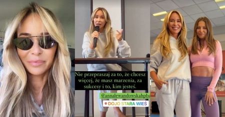 Joanna Przetakiewicz PRZYLECIAŁA HELIKOPTEREM na obóz Anny Lewandowskiej (ZDJĘCIA)