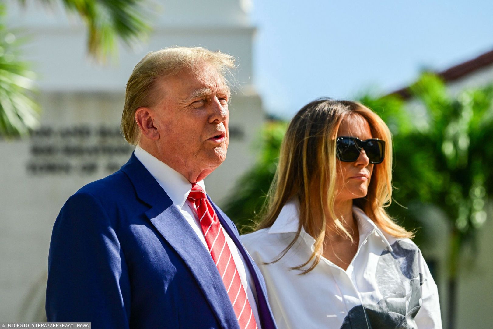 Donald i Melania Trumpowie
