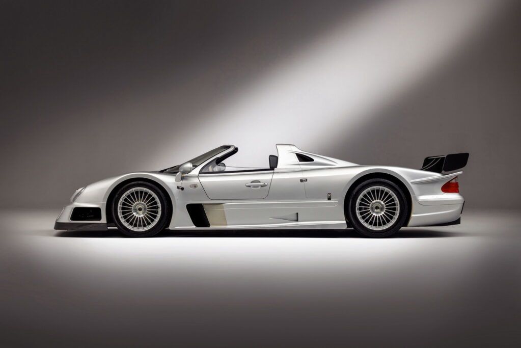 Mercedes CLK GTR Roadster na sprzedaż. To jeden z zaledwie sześciu egzemplarzy