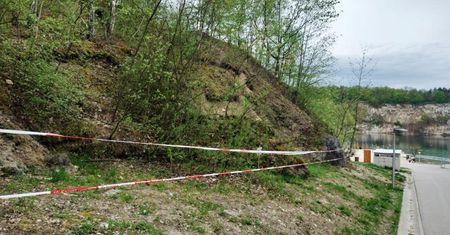 Ostrzeżenie dla mieszkańców Krakowa. Aktywne osuwisko w Parku Zakrzówek