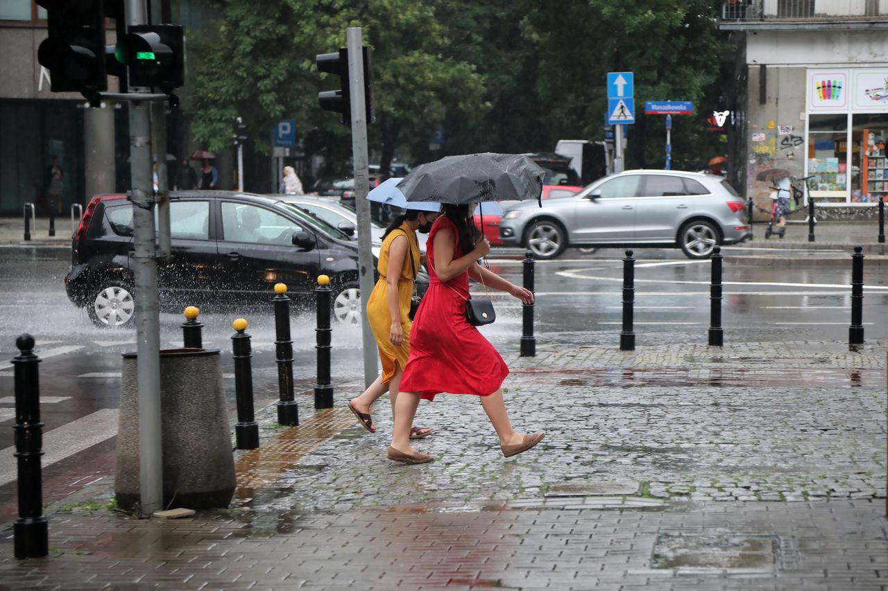 Warszawa. Nad stolicę nadciąga burza