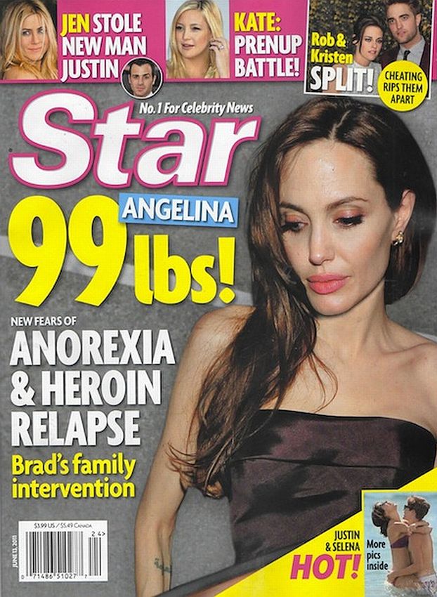 Angelina waży niecałe 45 kilogramów! (FOTO)