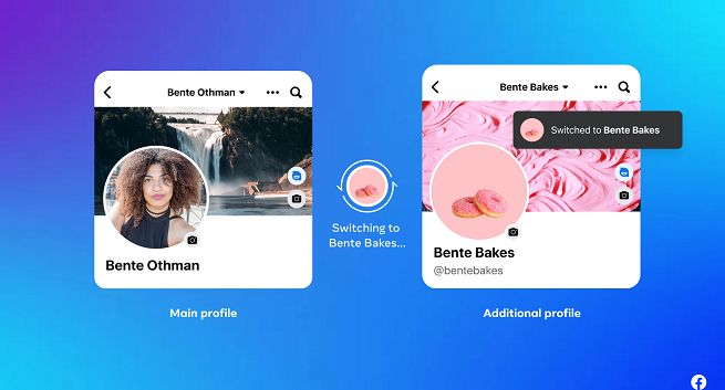 Meta wprowadza multiprofile na Facebooku
