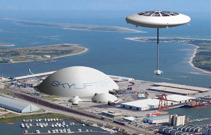 Balon w kształcie dysku zdolny przenieść 150 ton 3