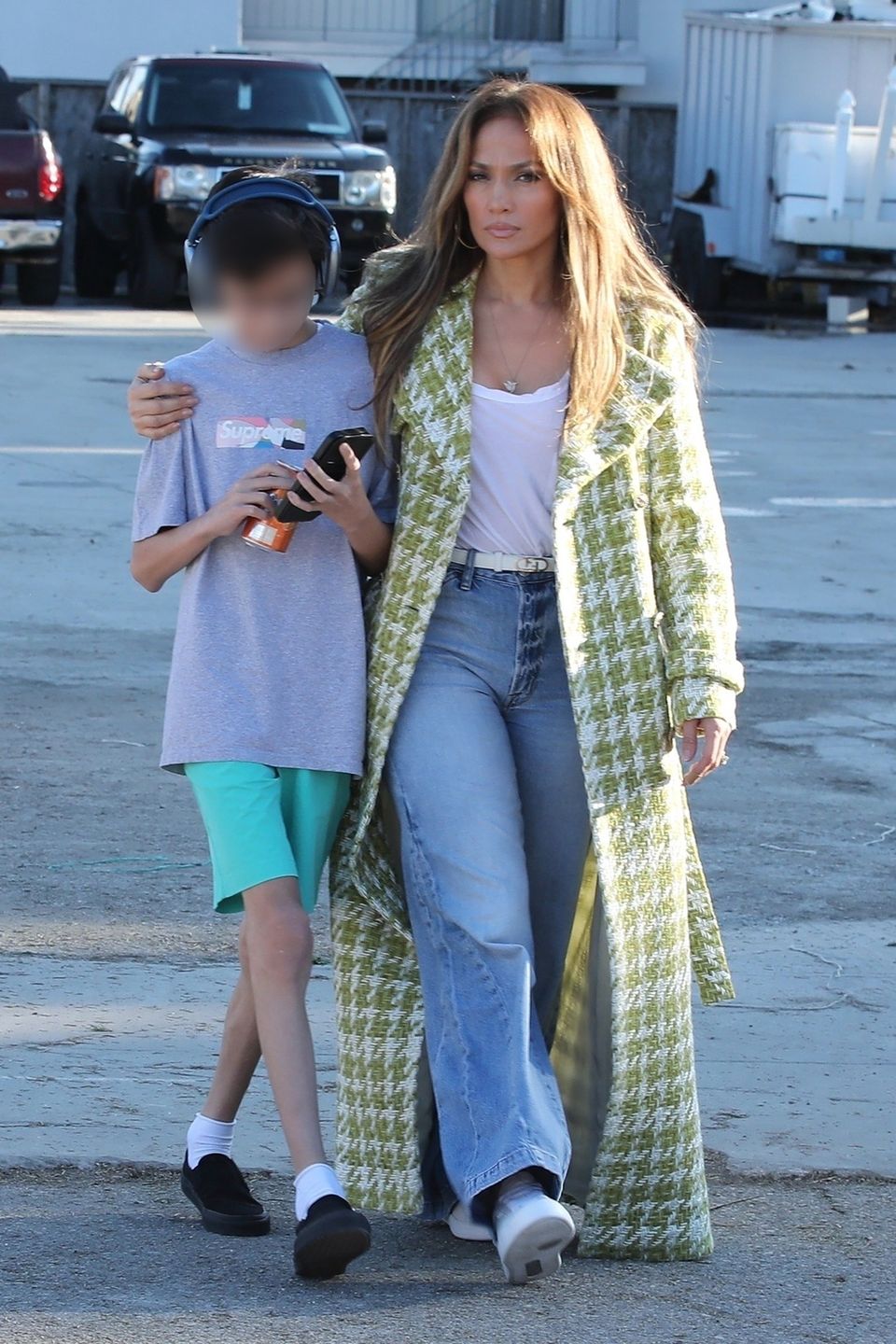 Jennifer Lopez i Ben Affleck ruszyli z dziećmi po choinkę
